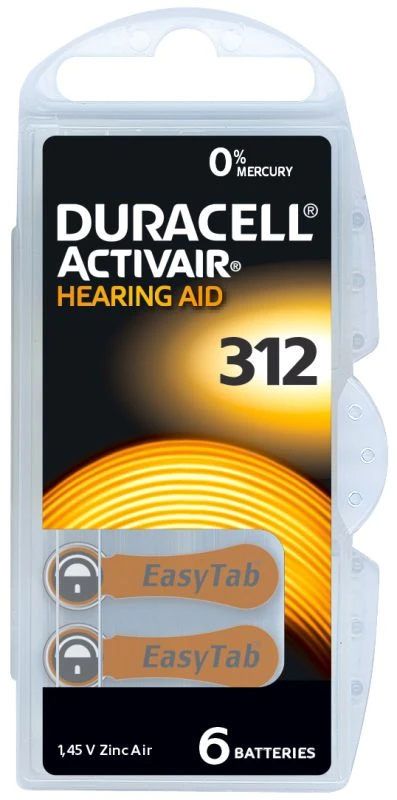Standard battery (not rechargeable) Duracell