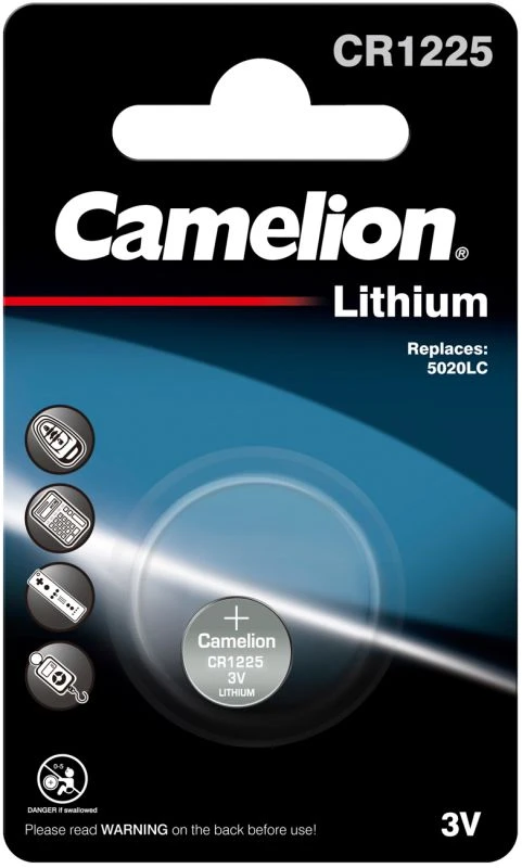 Standard battery (not rechargeable) CAMELION