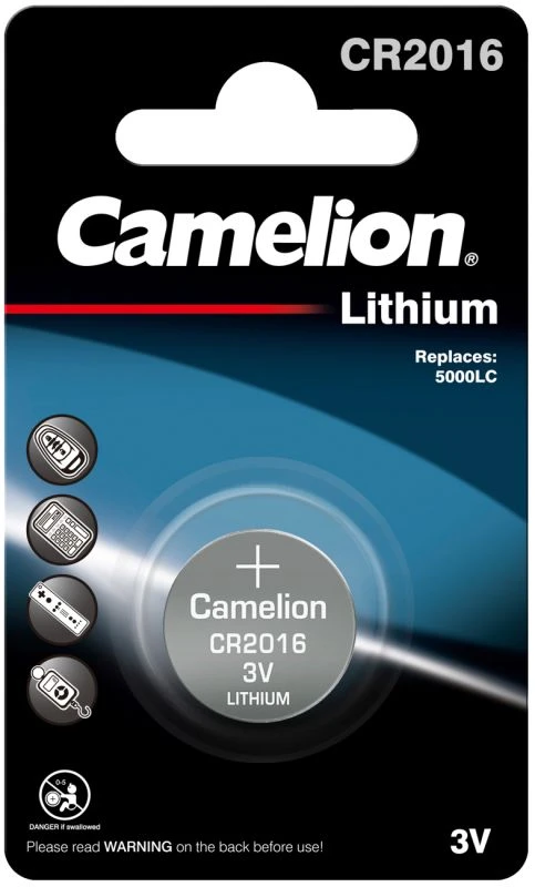 Standard battery (not rechargeable) CAMELION
