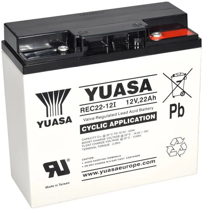 Accumulateur (plomb) pour véhicules et application Yuasa