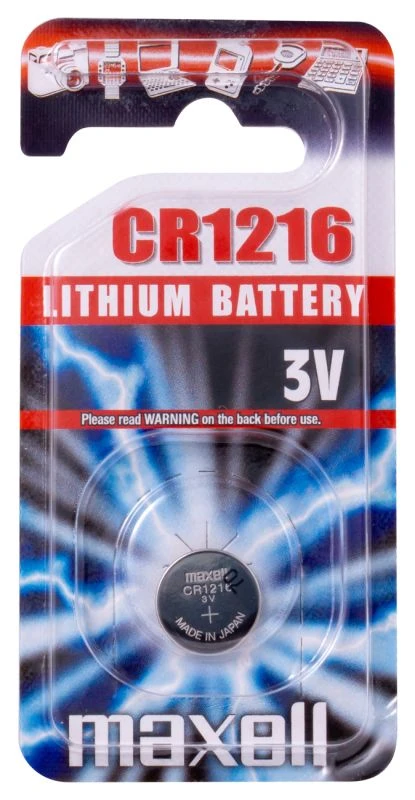 Standard battery (not rechargeable) MAXELL