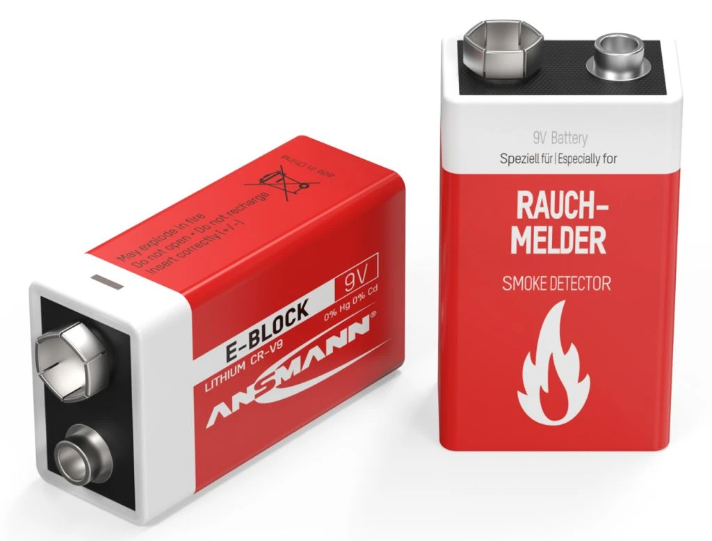 Standard battery (not rechargeable) ANSMANN