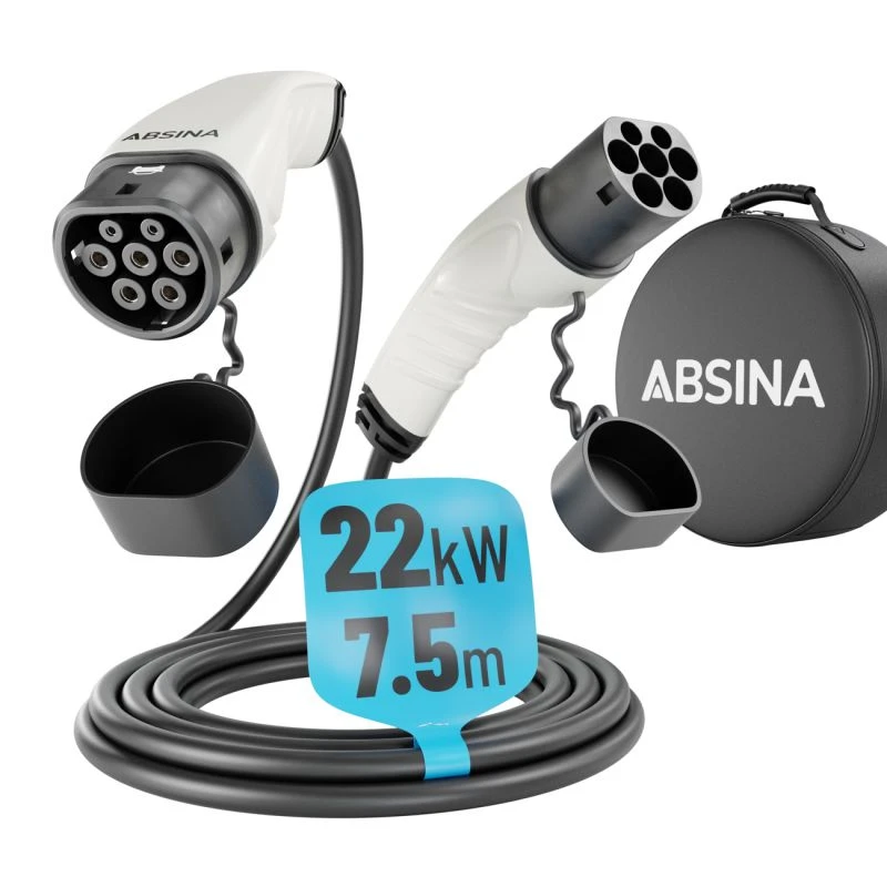 Charging cable for electric vehicles ABSINA