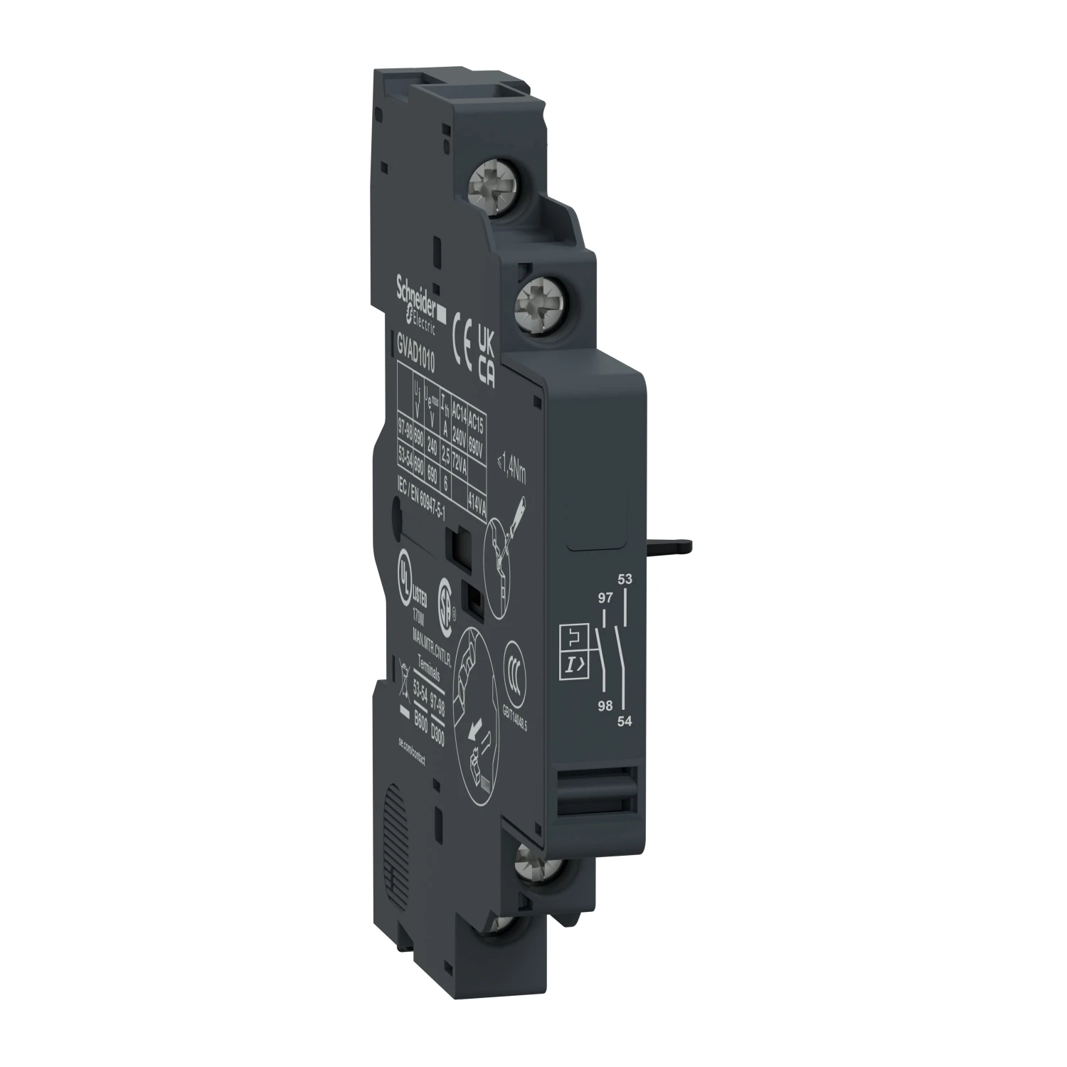 Hulpcontactblok Schneider TeSys Power - GV2
