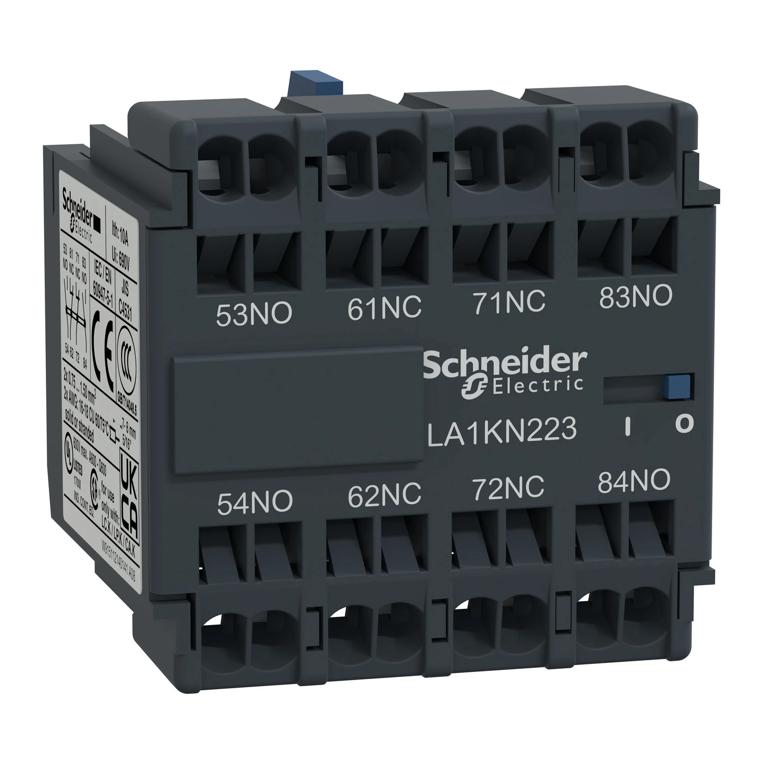 Hilfsschalterblock Schneider TeSys  K contactors