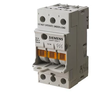 Halter für zylindrische Sicherung Siemens SENTRON 3NW7
