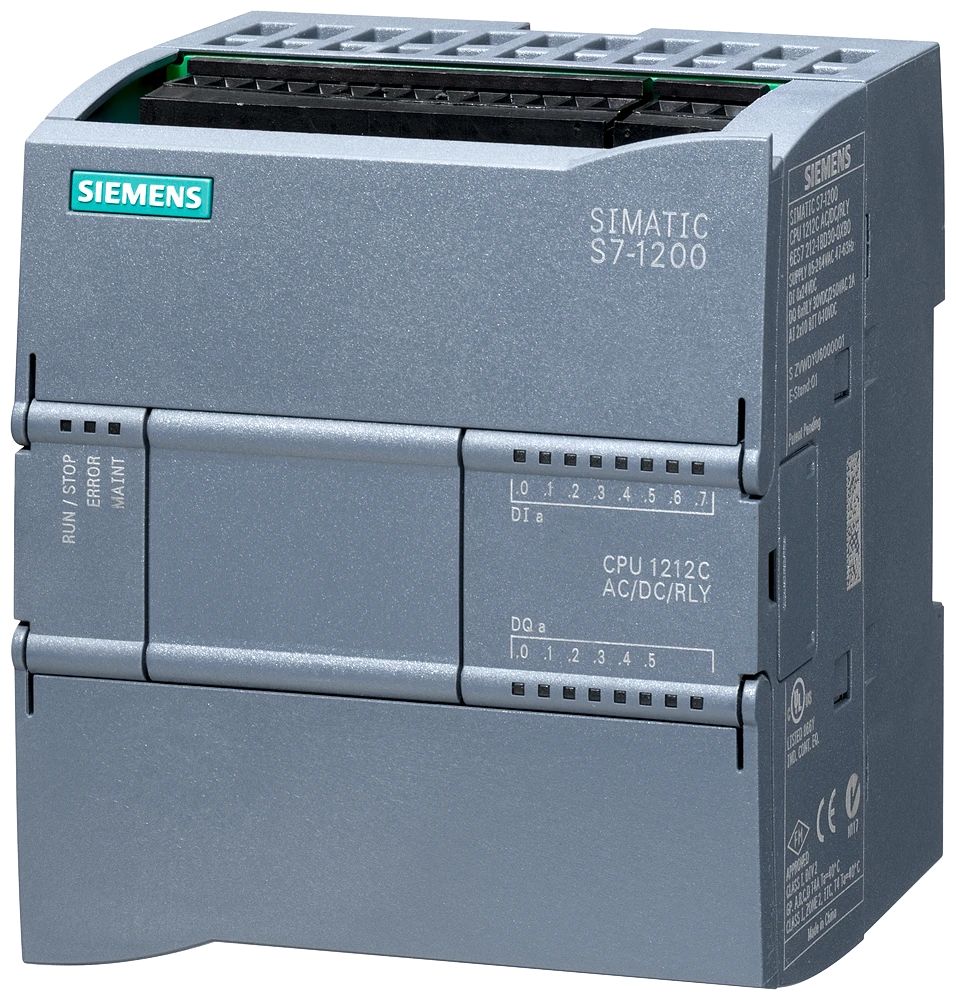 PLC basiseenheid(toestel) Siemens SIMATIC CPU 1212C AC/DC/Relais