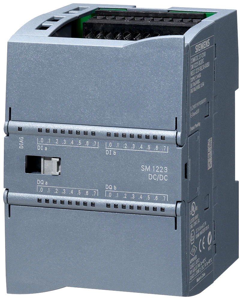 Digitale I/O-module voor PLC Siemens SIMATIC SM 1223, DI 16x24 VDC, DO 16x24 VDC