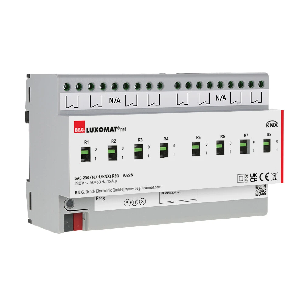 Bussystem-Schaltaktor LUXOMATnet KNX