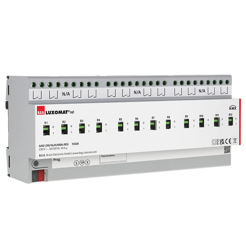 Bussystem-Schaltaktor LUXOMATnet KNX