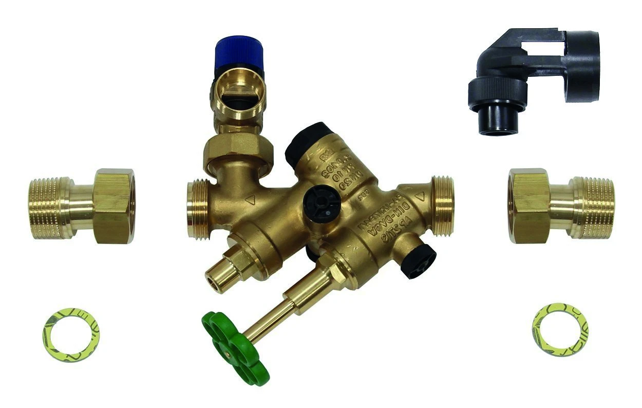 Hot water boiler connection group Vaillant