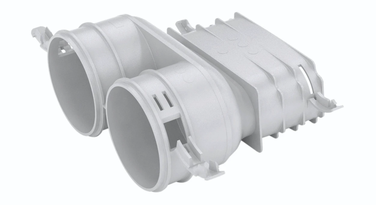 Transition piece rectangular/round air duct Vaillant