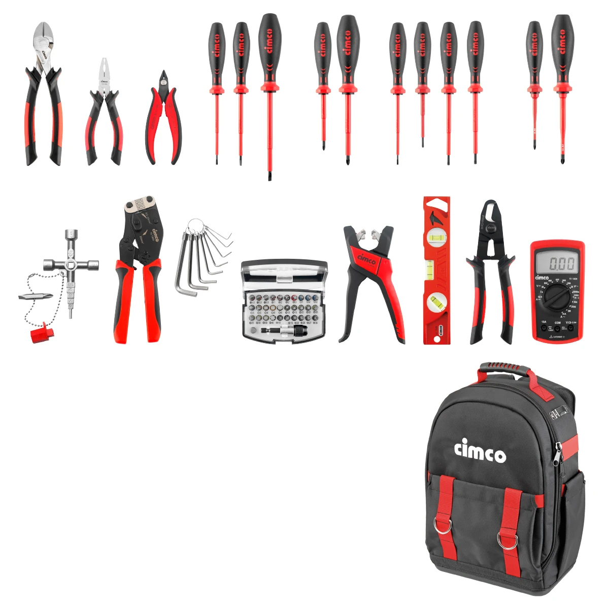 Jeu d'outils Cimco Lehrlingsrucksäcke