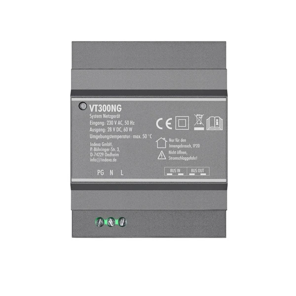 Power supply door communication Indexa VT300