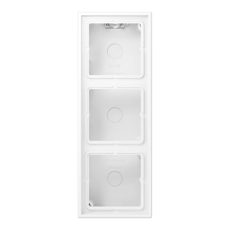 Surface mounted box for flush-mounted switching equipment JUNG Serie LS / LS CUBE