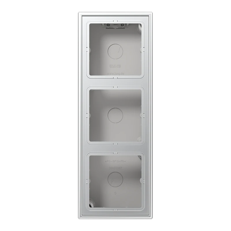 Surface mounted box for flush-mounted switching equipment JUNG Serie LS / LS CUBE