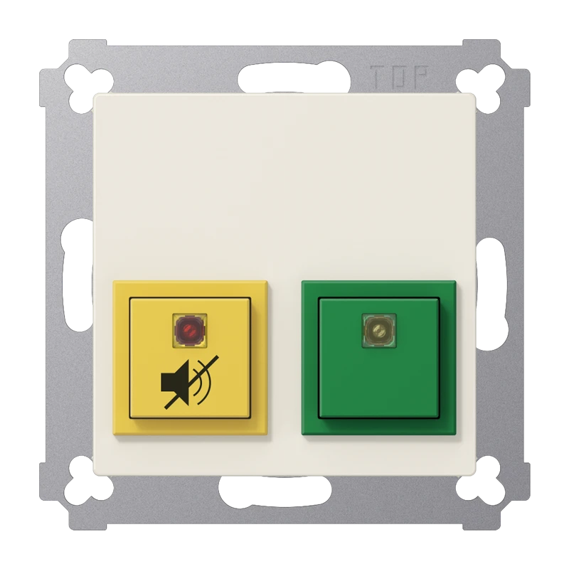 Handicapped person element for domestic switching devices JUNG Serie AS