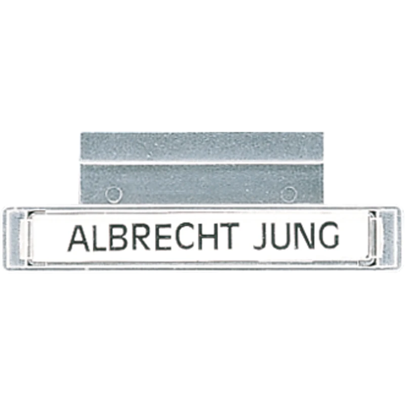 Opschriften voor programmeerbare schakelaar huish. Installaties JUNG