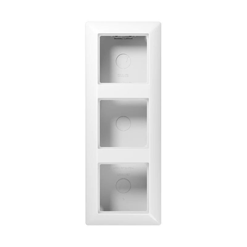 Surface mounted box for flush-mounted switching equipment JUNG Serie AS / AS 500 Aufputz