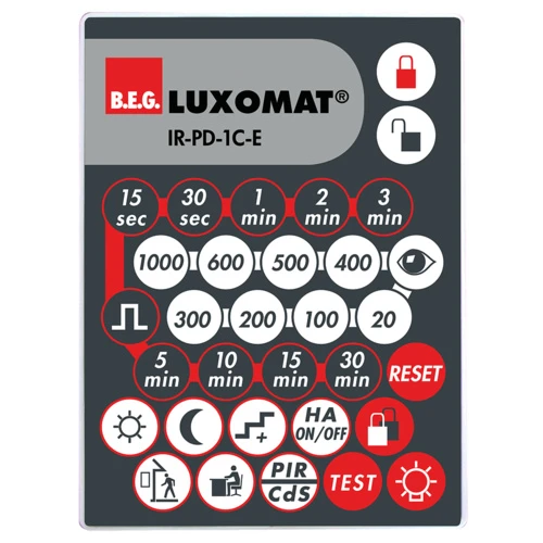 Zubehör/Ersatzteile für Bewegungsmelder LUXOMAT Fernbedienungen