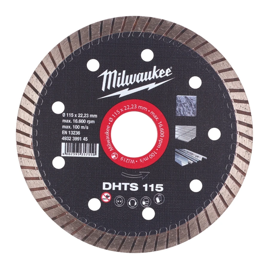 Disque à tronçonner / meuler MILWAUKEE