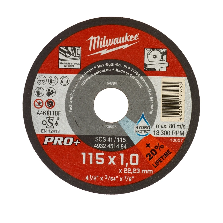 Cutting disc MILWAUKEE