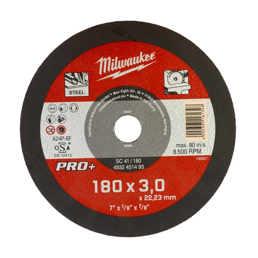 Cutting disc MILWAUKEE
