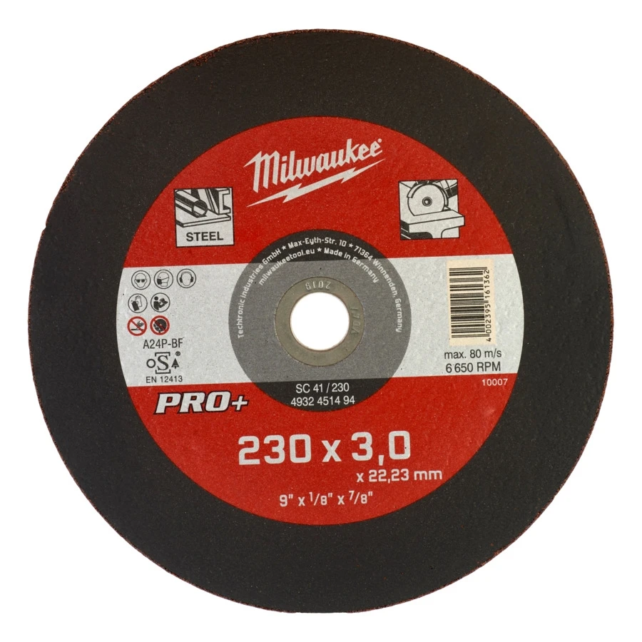 Cutting disc MILWAUKEE