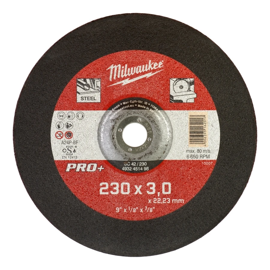 Cutting disc MILWAUKEE