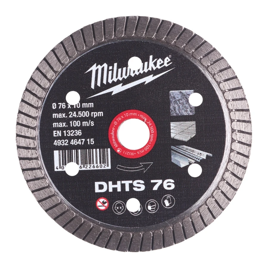 Disque à tronçonner / meuler MILWAUKEE