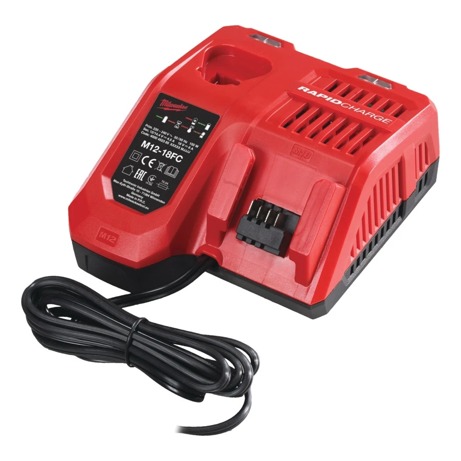 Chargeur d'accumulateur d'appareillage électroportatif MILWAUKEE