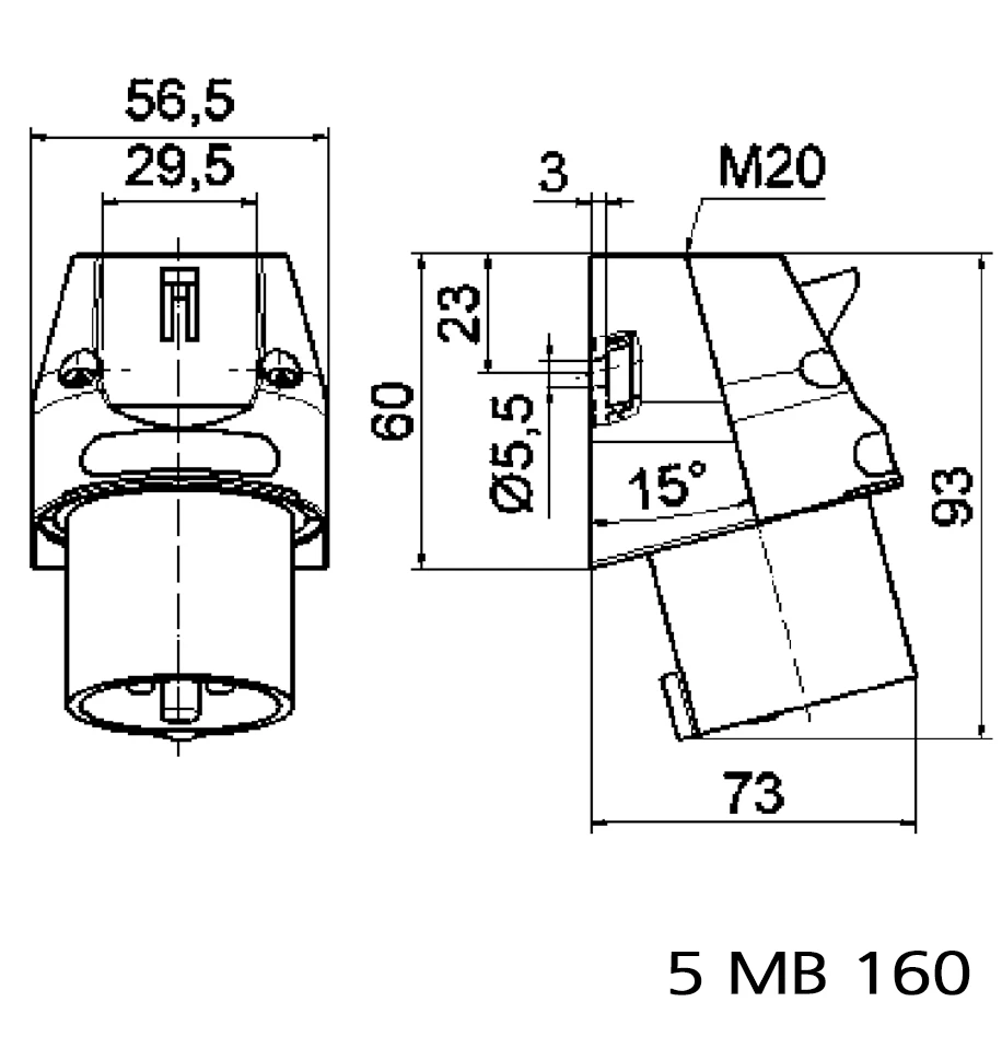 CEE-Gerätestecker (IEC 60309) Bals