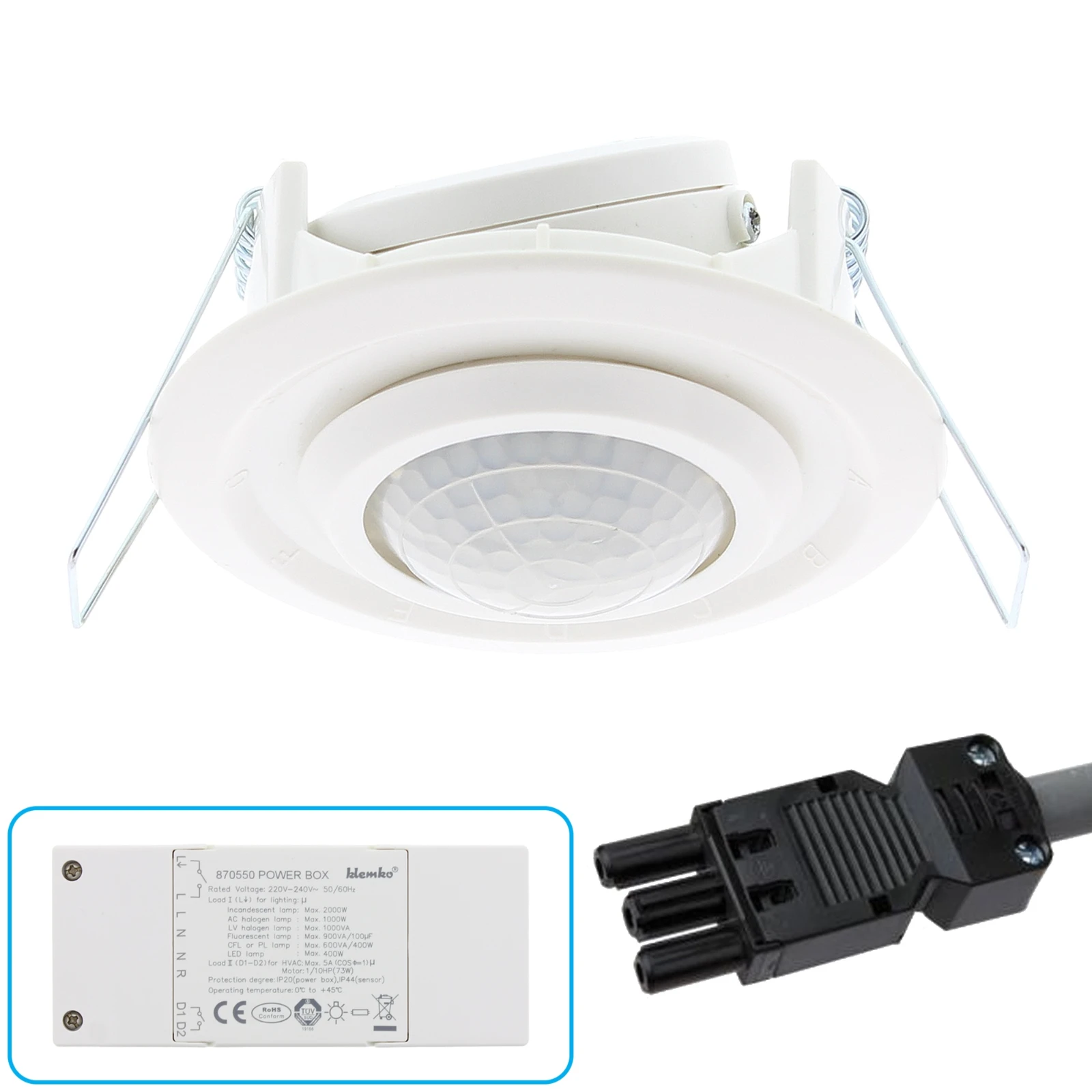 Movement sensor/presence detector complete Lumiko Sensoren