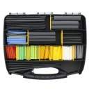 Assortment box with heat-shrink tubing segments Klemko Assortimentskist Krimpkous
