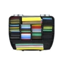 Assortment box with heat-shrink tubing segments Klemko Assortimentskist Krimpkous