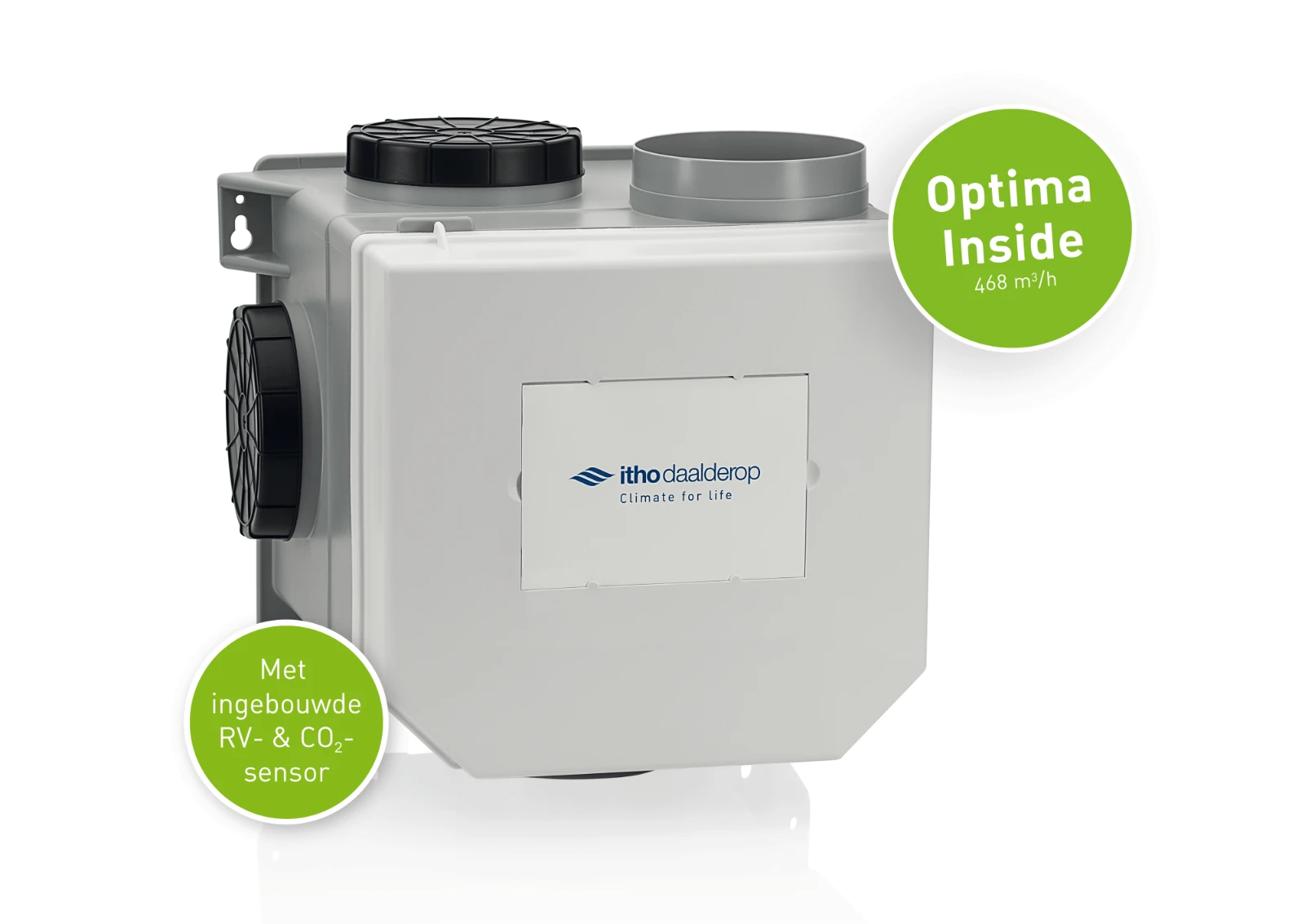 Woonhuisventilator Itho Daalderop Ventilatiepakket CVE-S ECO