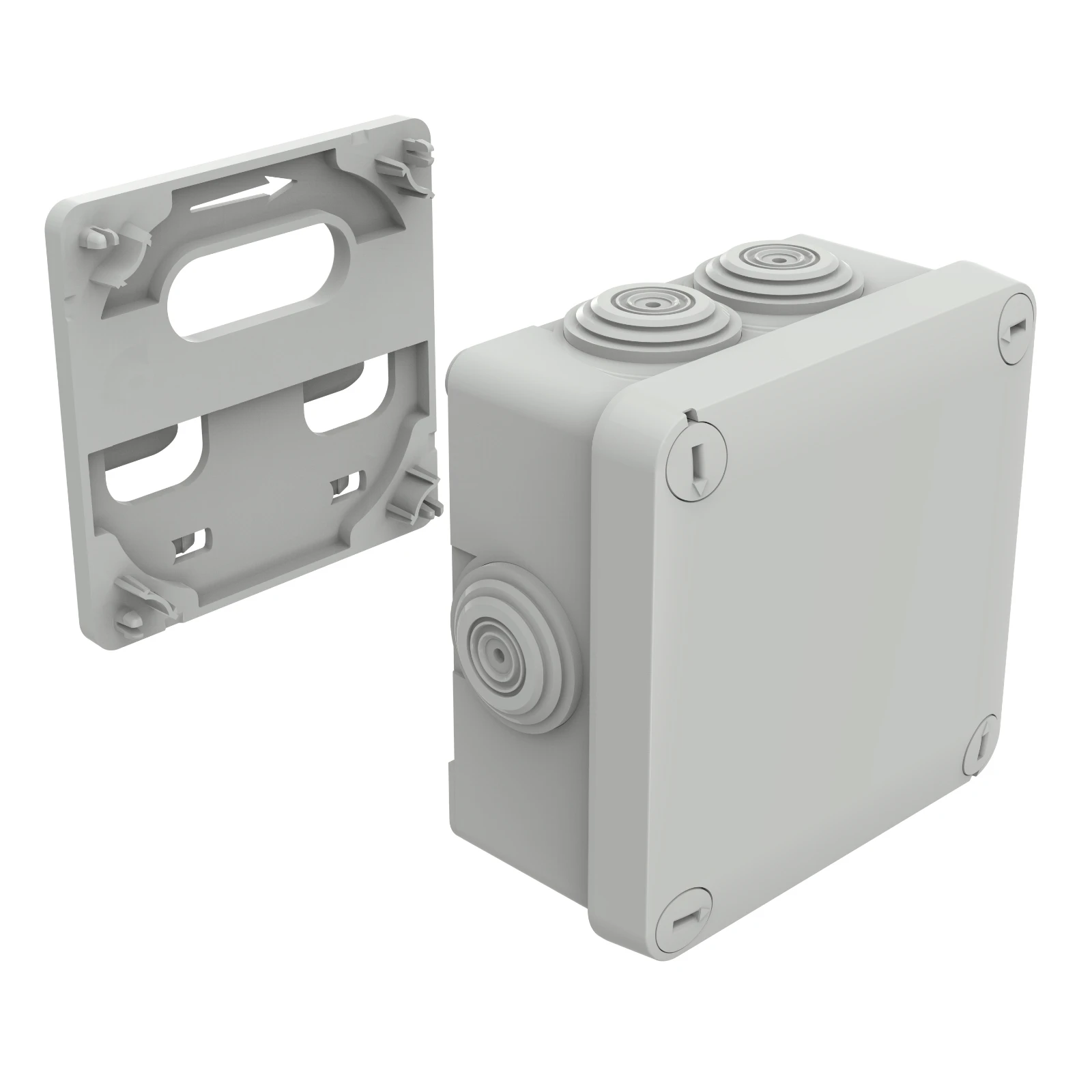 Mounting plate for cable support system Cablofil P31+