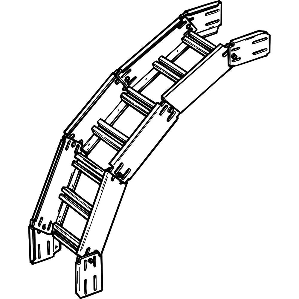 Hoekaanzetstuk kabelladder Legrand Kabelladder