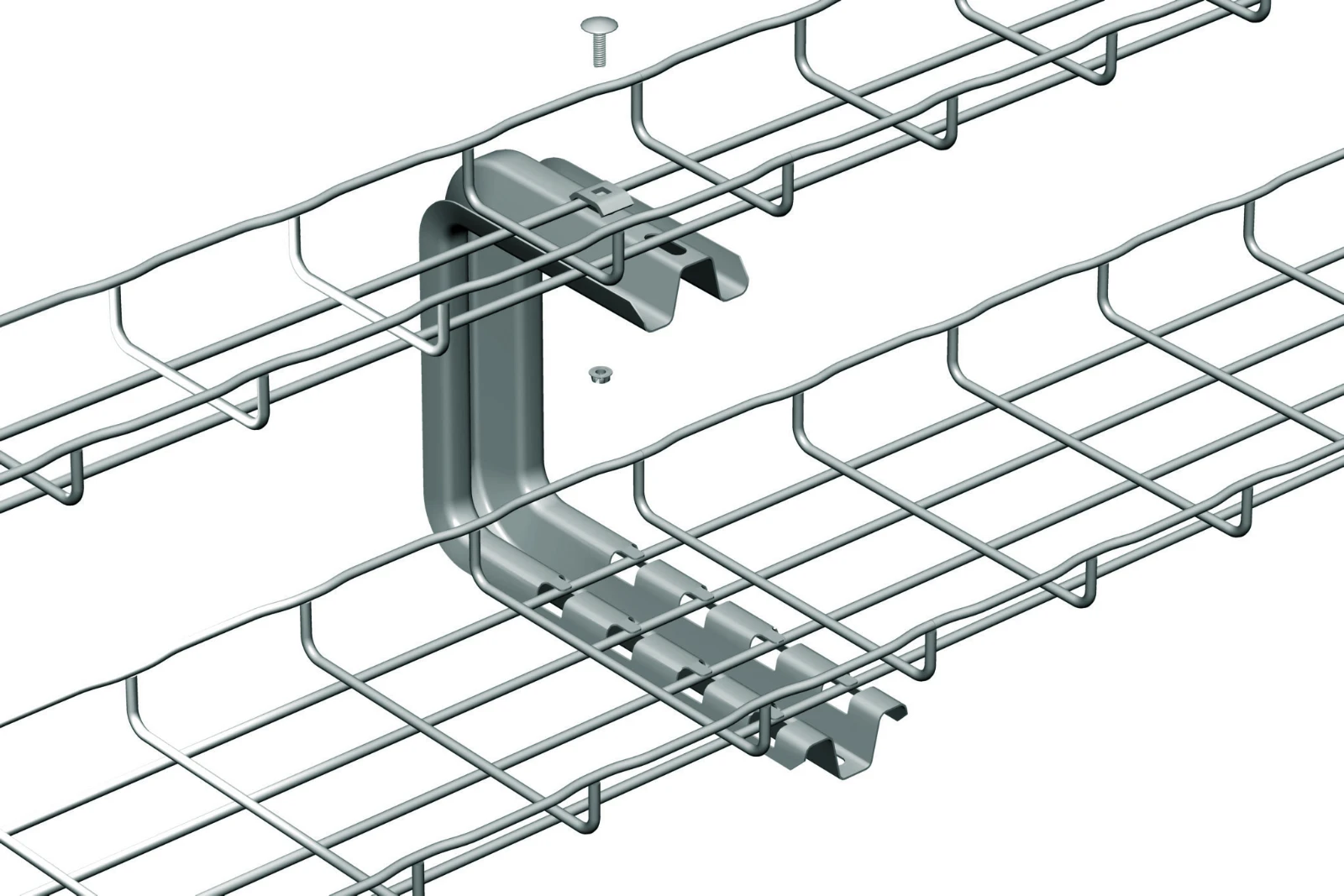 Wall- and ceiling bracket for cable support system Legrand Cablofil