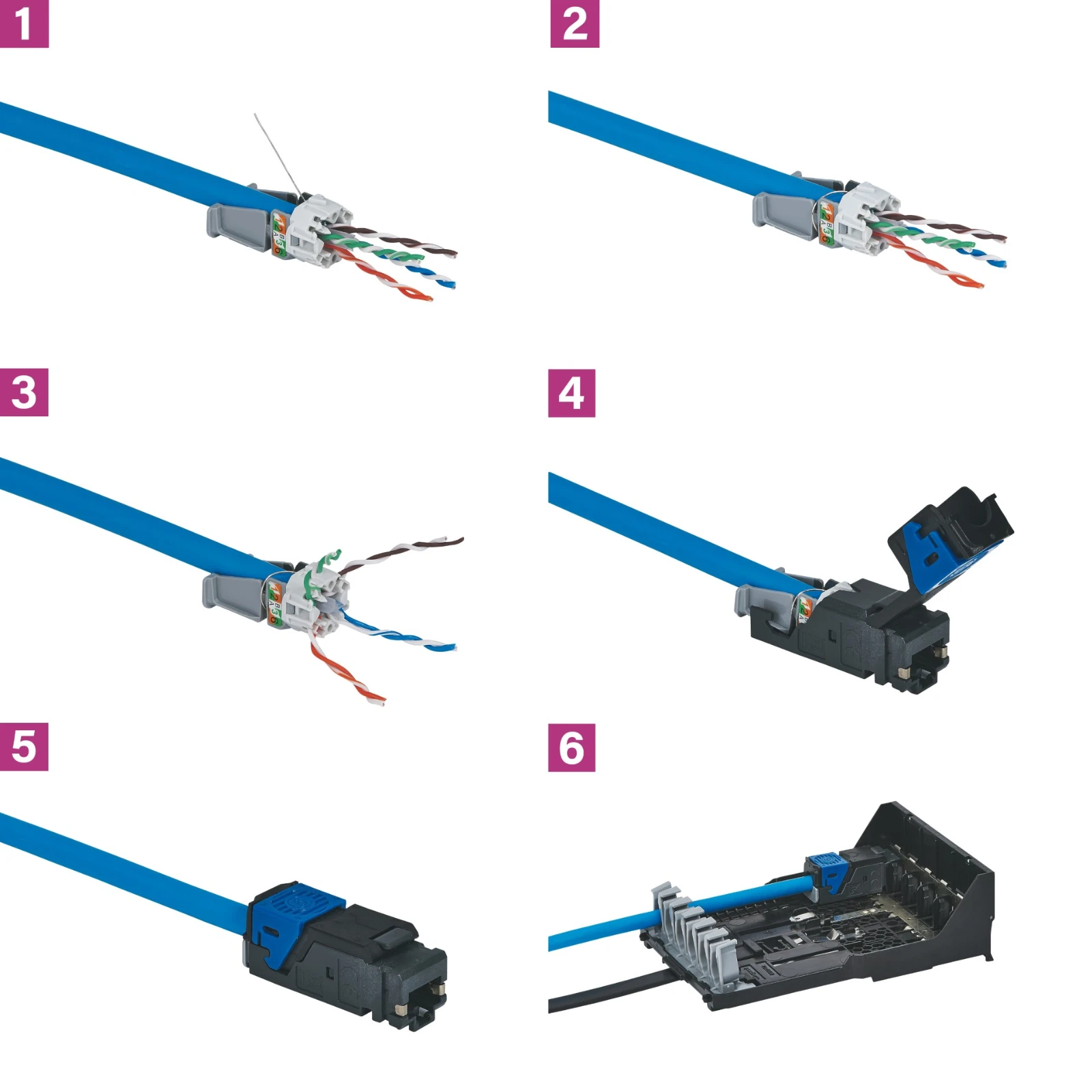 Modular connector Legrand LCS3 Copper