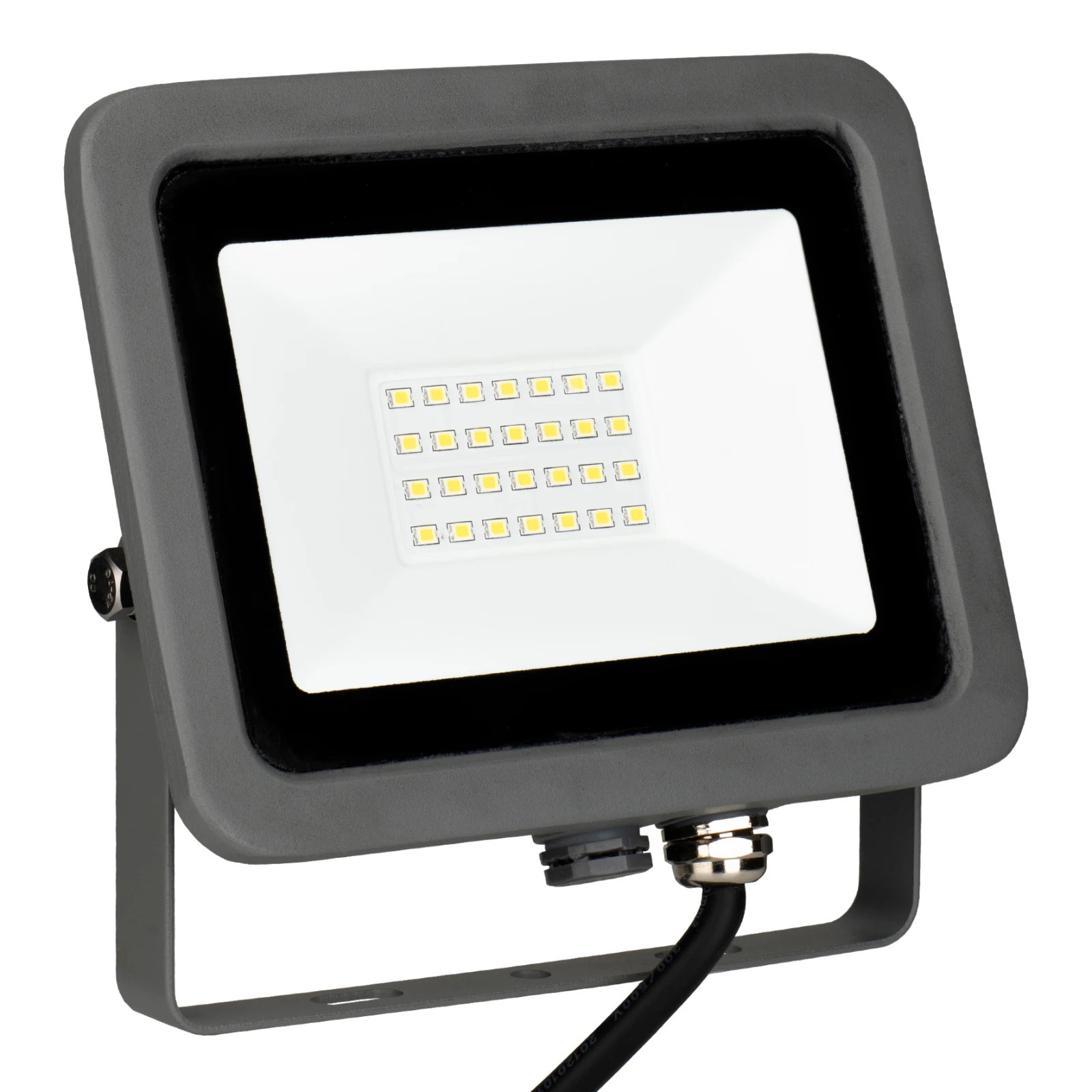 Downlight/spot/schijnwerper Bailey LED Floodlight grey