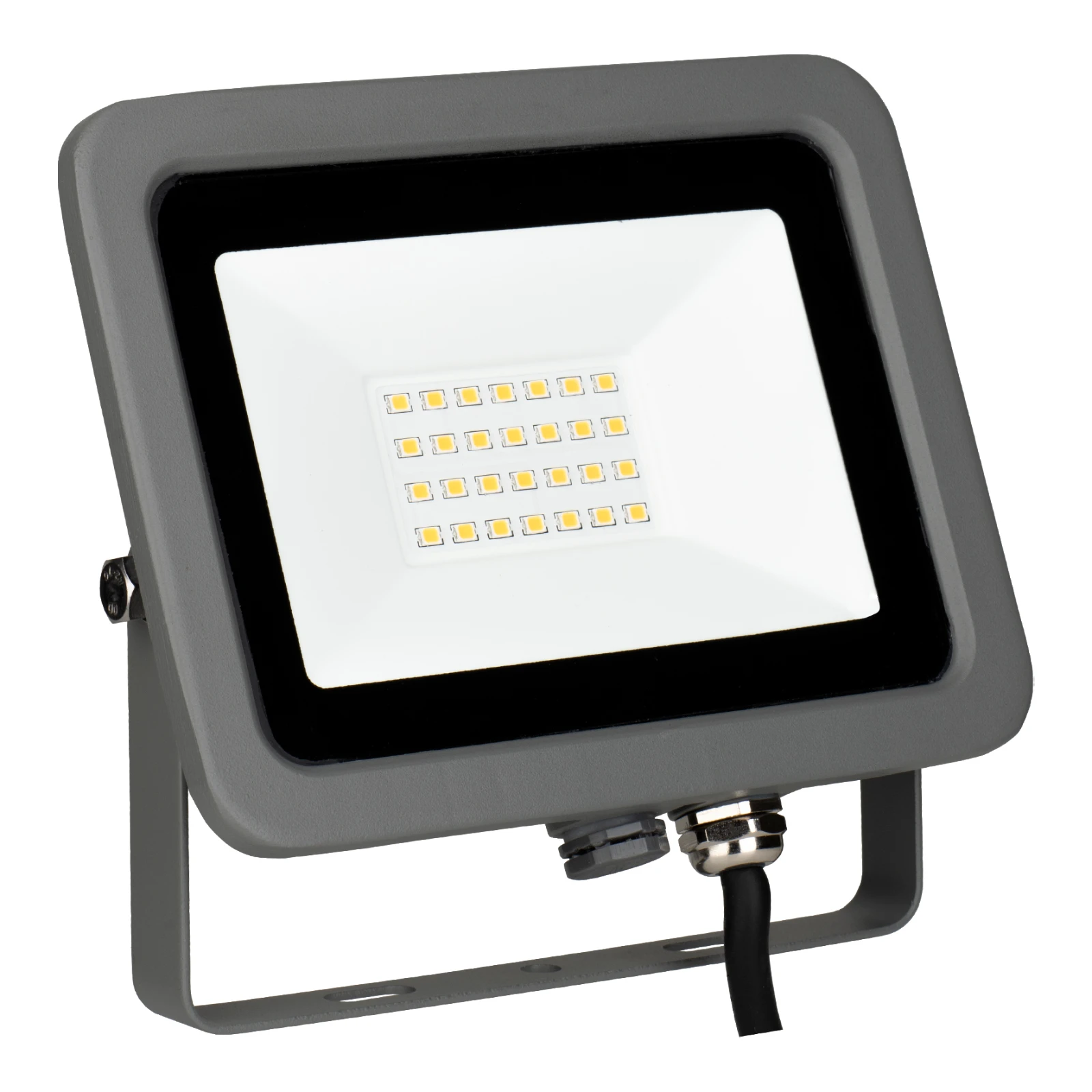 Downlight/spot/schijnwerper Bailey LED Floodlight grey
