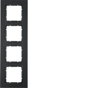 Cover frame for domestic switching devices Hager berker