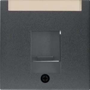 Insert / cache pour équipement technique de communication Hager berker