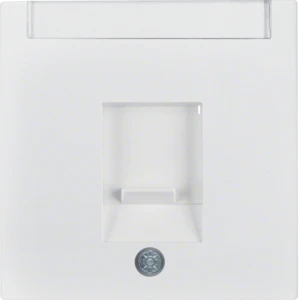Insert/cover for communication technology Hager berker