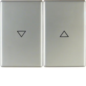 Control element/cover plate for domestic switching devices Hager berker