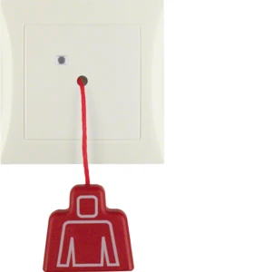 Organe de commande adapté aux handicapés pour installation domotique Hager berker