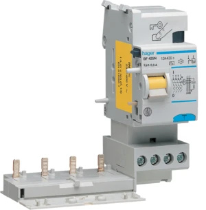 Residual current circuit breaker (RCCB) module Hager