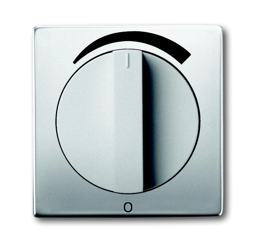 Bedieningselement /centraalplaat schakelmateriaal ABB Busch-Jaeger pure stainless steel