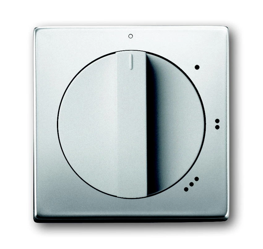 Bedieningselement /centraalplaat schakelmateriaal ABB Busch-Jaeger pure stainless steel